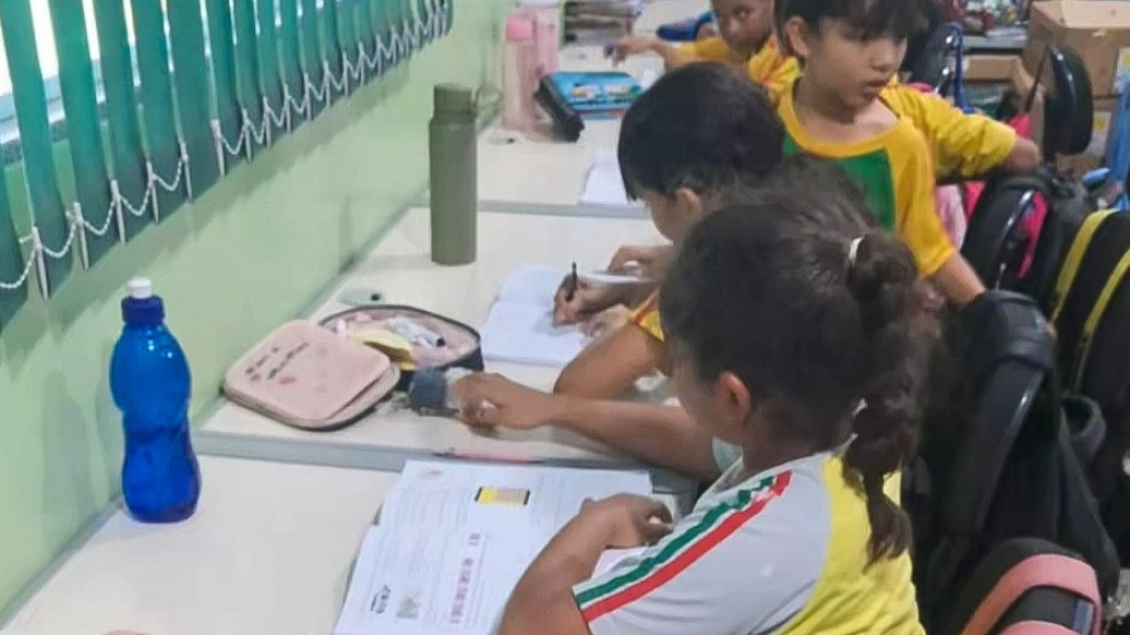 Alunos da Emeb Líbia da Costa Rondon participam de oficinas e reforço escolar