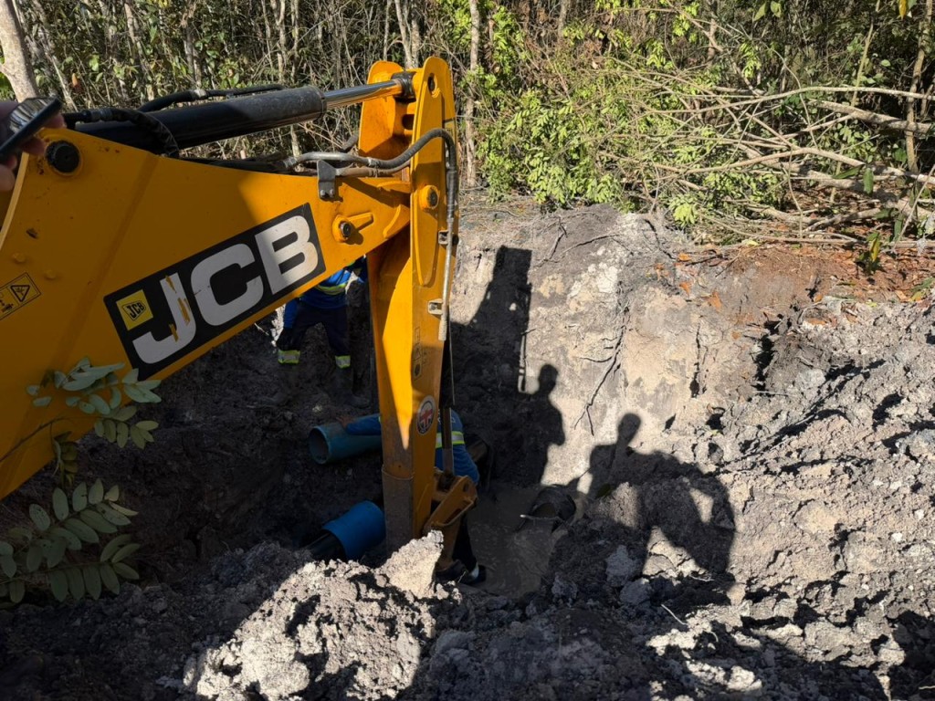 Prefeitura identifica causa de mau cheiro na região do Buritis e inicia reparos na rede de esgoto