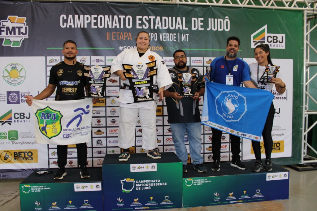 APJ conquista vice-campeonato estadual e mantém liderança na corrida pelo título mato-grossense de judô