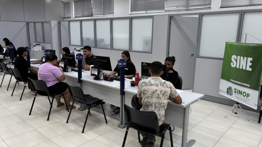 Prefeitura de Sinop divulga 353 vagas de emprego pelo Sine nesta segunda-feira (8)