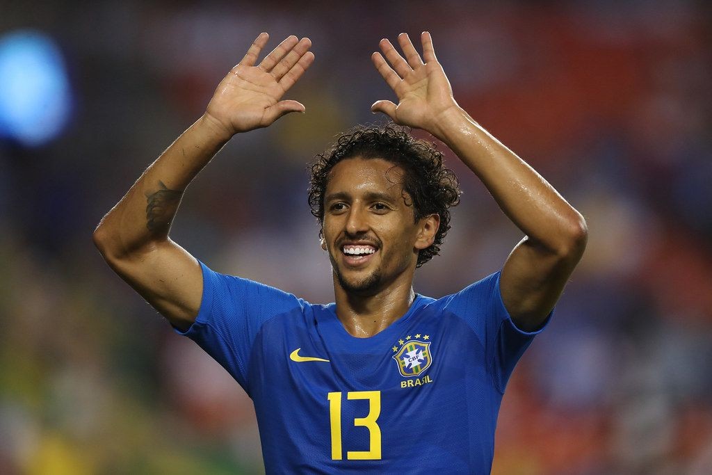 Marquinhos empata com Leão e Ronaldo em número de jogos pela Seleção