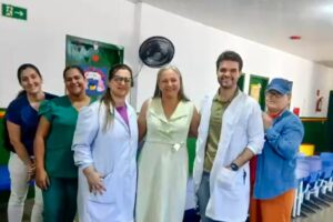 Alunos da CEMEI Manoel Rosa de Figueiredo tem dia de cuidado e prevenção