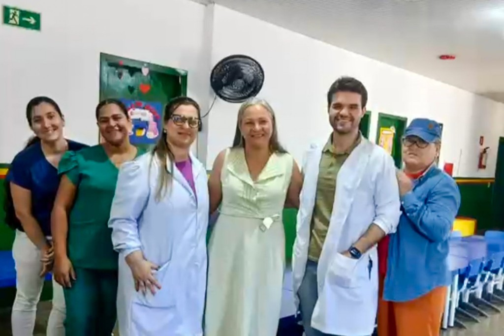Alunos da CEMEI Manoel Rosa de Figueiredo tem dia de cuidado e prevenção
