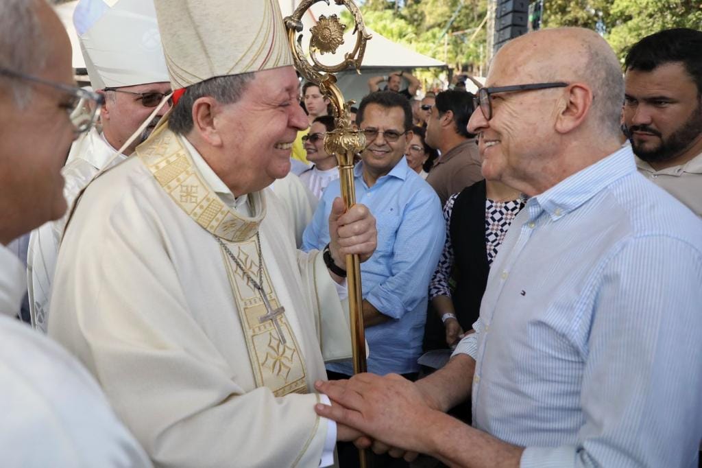 “Beatificação fortalece vocação religiosa do Oeste de Mato Grosso, afirma governador Pivetta”