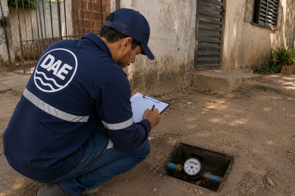 DAE-VG orienta consumidores sobre revisão de faturas emitidas pela média durante transição de sistema