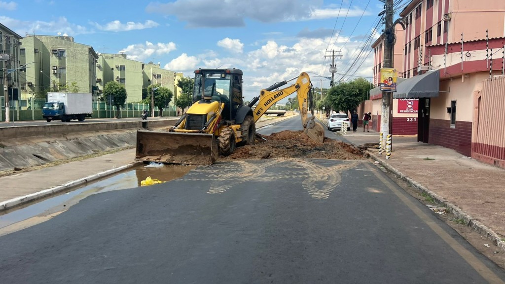 Prefeitura de Cuiabá soluciona mais dois pontos críticos de drenagem em cinco dias