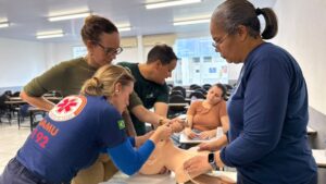 SAMU capacita médicos e enfermeiros da Atenção Primária para reforçar atendimento às urgências em Primavera do Leste