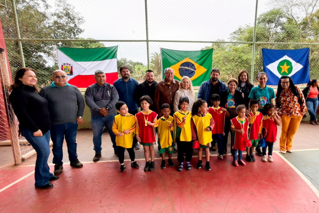 Copinha reúne alunos da zona rural em dia de esporte, integração e aprendizado