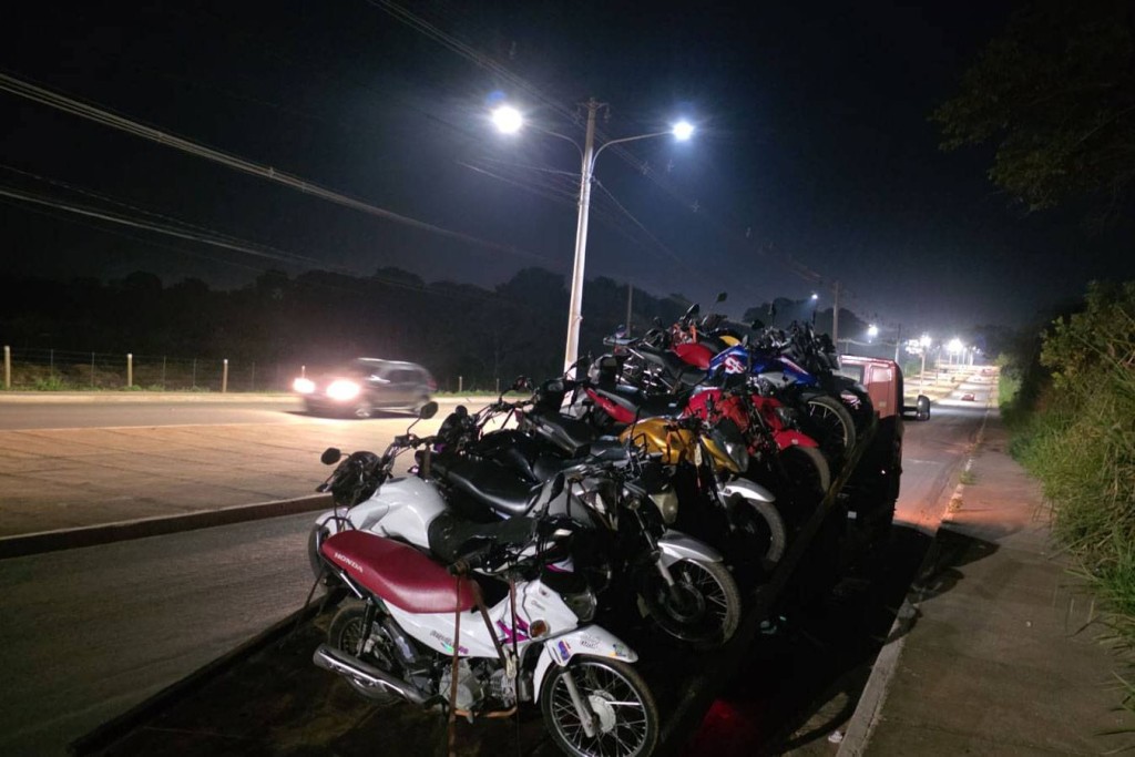 Guarda Municipal recolhe 13 motocicletas com escapamentos adulterados