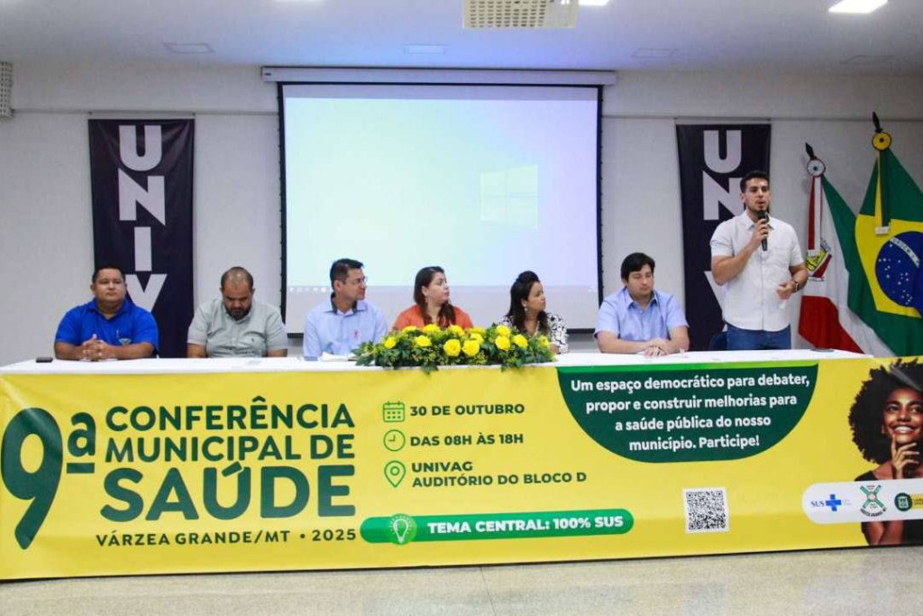 Várzea Grande realiza a 16ª Conferência Municipal de Saúde