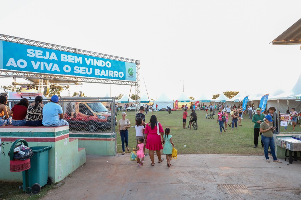 População aprova serviços da Prefeitura de Várzea Grande e movimenta estandes no Viva Seu Bairro