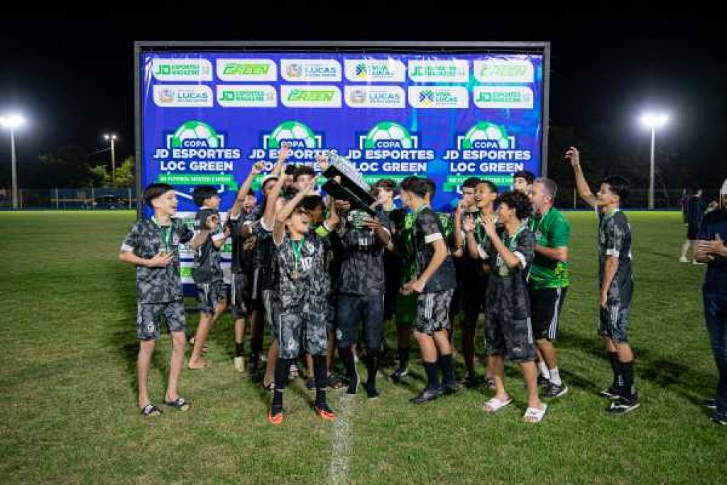 Copa JD Loc Green de Futebol chega ao fim com grandes finais em Lucas do Rio Verde