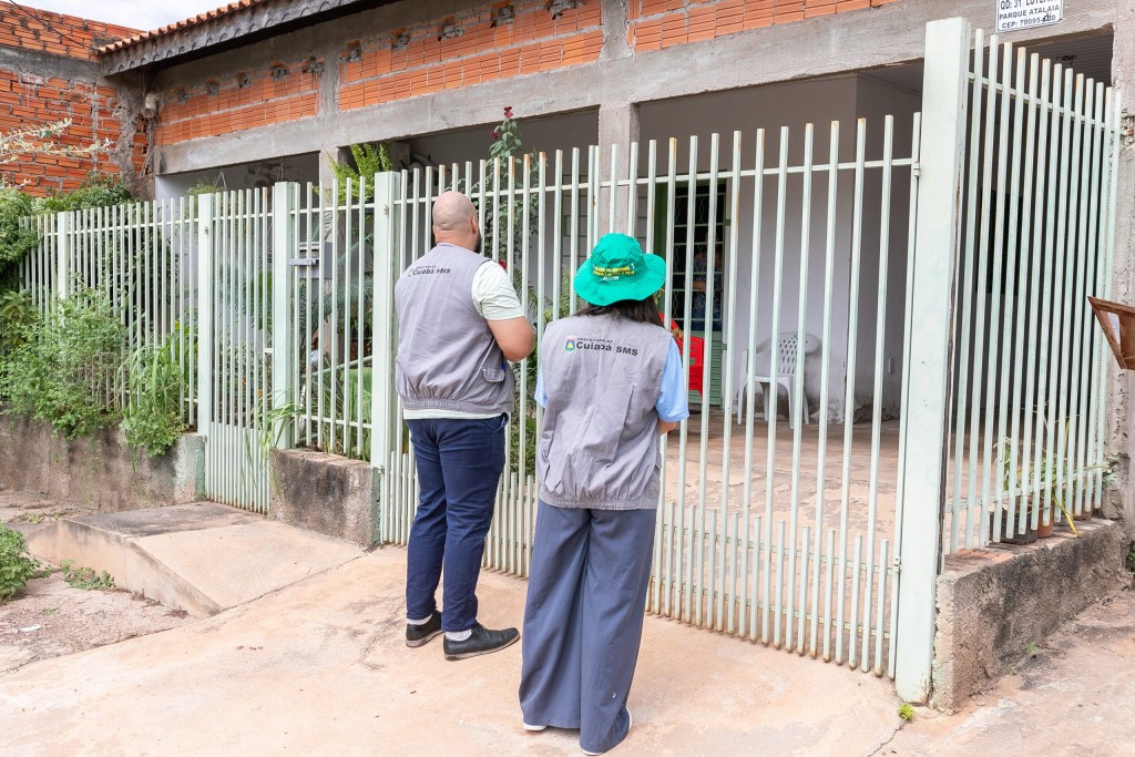 Cuiabá vistoria quase 575 mil imóveis em seis meses e reforça combate ao Aedes aegypti