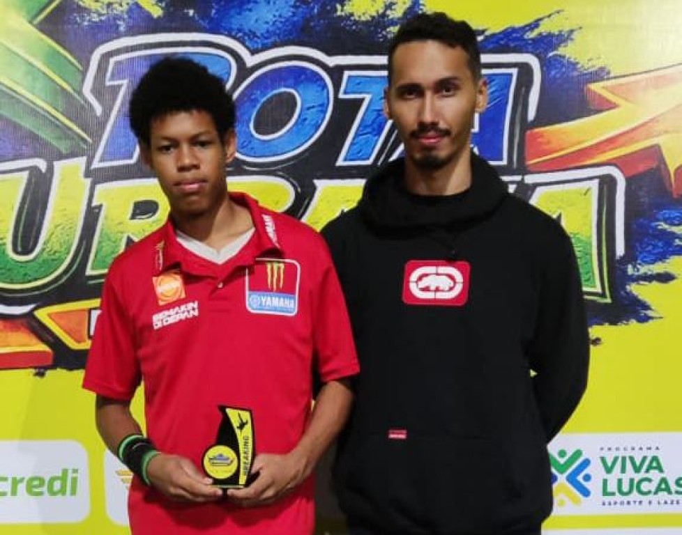 Aluno do projeto Família Hip Hop conquista 1º lugar em festival estadual de Breaking em Lucas do Rio Verde