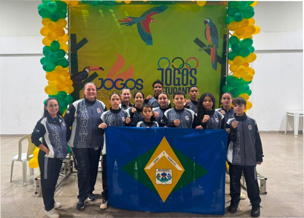 Brasnorte conquista quatro medalhas na fase estadual dos Jogos Escolares Nacionais e aguarda convocação para o nacional em Brasília