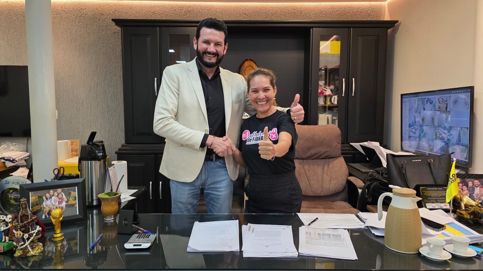 Professora Rose assume interinamente a Prefeitura de Brasnorte durante férias do prefeito Edelo Ferrari