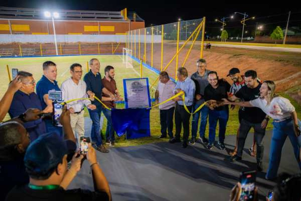Prefeitura de Lucas entrega Complexo Arena Tessele Júnior