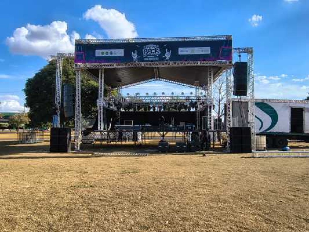 Tudo pronto: Lucas do Rio Verde celebra o rock neste sábado com mais de sete horas de música