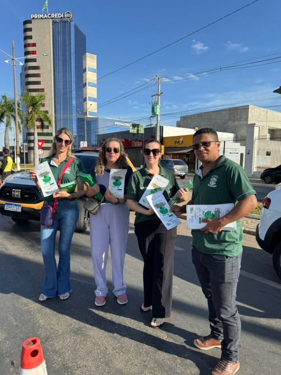 Secretaria de Meio Ambiente realiza pit stop de conscientização ambiental em Primavera do Leste
