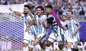 Argentina vence Suíça com assistência de Flaco Lopes e esta nas semifinais da Copa do Mundo