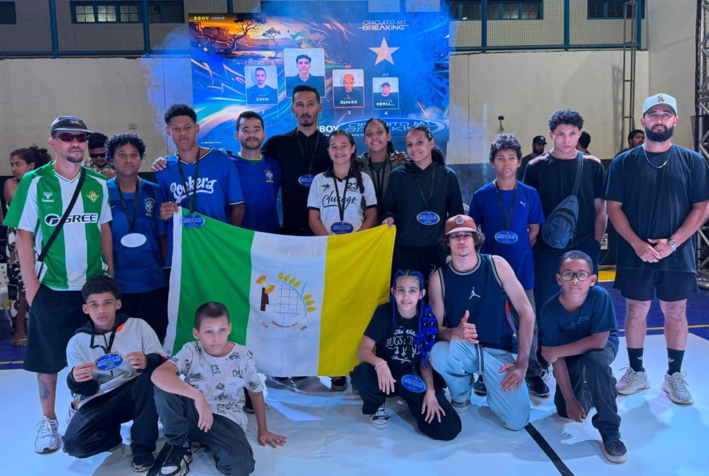 Primavera do Leste conquista 10 medalhas na 1ª etapa do Circuito Mato-Grossense de Breaking
