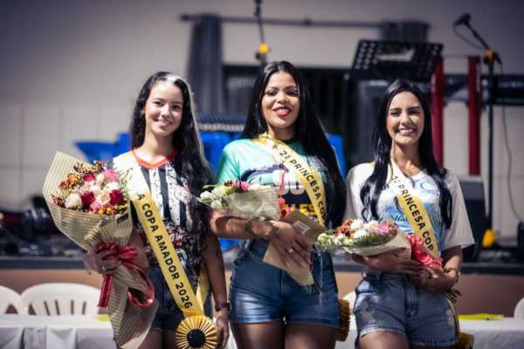 Rainha do Futebol Amador 2026 é eleita em Lucas do Rio Verde