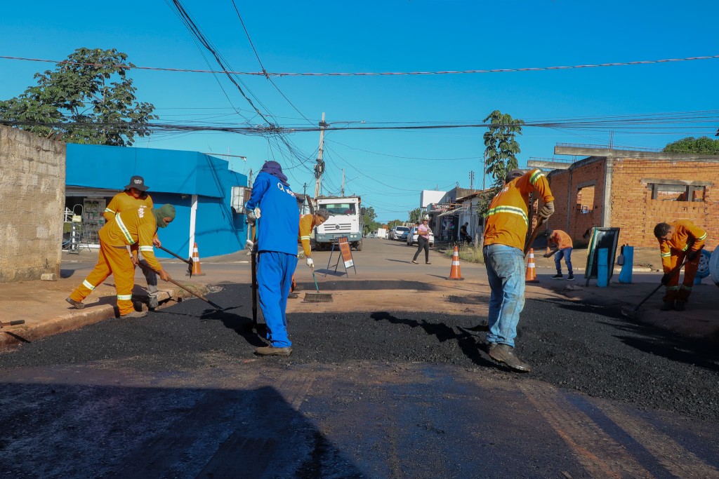 Santa Cecília e Primavera recebem operação tapa-buracos e manutenção viária nesta terça-feira (14)