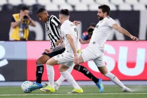 Com um gol nos acréscimos, Botafogo vence Santos e respira no Brasileirão