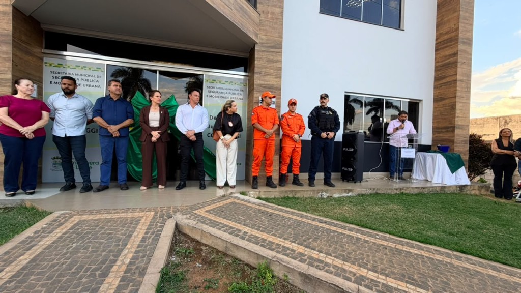 Primavera do Leste inaugura sede da Secretaria Municipal de Segurança Pública e fortalece integração das forças de segurança