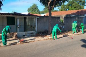 Santa Isabel, Ouro Branco e Santa Terezinha recebem mutirão de limpeza e zeladoria nesta sexta-feira (17)