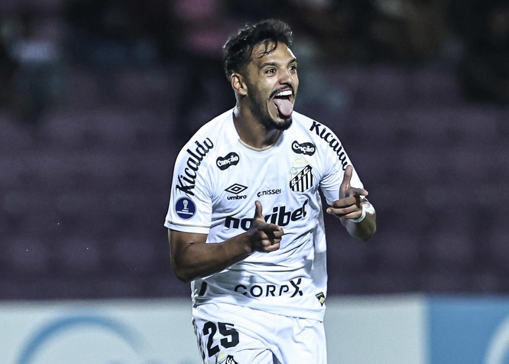 Santos goleia Universidad Central na Venezuela e abre vantagem nos playoffs da Sul-Americana