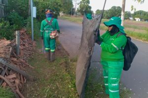 VG em Ação leva limpeza, manutenção e serviços de zeladoria a bairros e avenidas nesta quarta-feira (22)