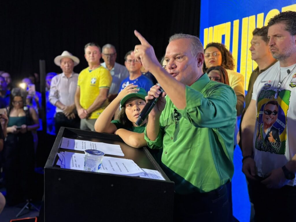 PL OFICIALIZA WELLINGTON FAGUNDES COMO CANDIDATO AO GOVERNO DE MATO GROSSO DURANTE CONVENÇÃO ESTADUAL