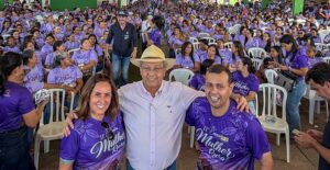 Jayme Campos participa do 11º Encontro da Mulher Rural em Porto Esperidião