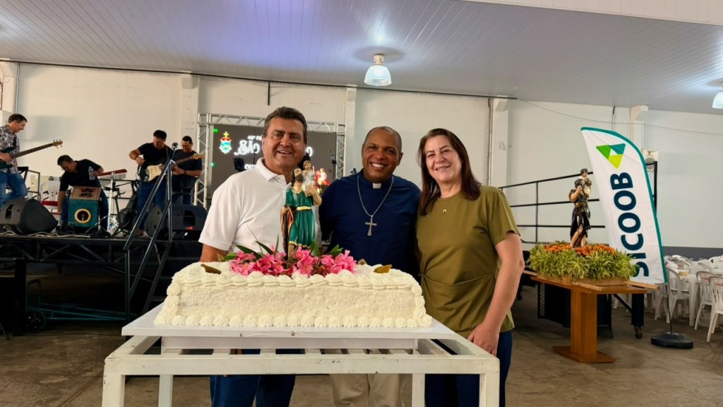 Prefeito Sérgio Machnic prestigia 46ª Festa do Padroeiro São Cristóvão em Primavera do Leste