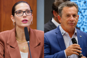 Janaina Riva e Mauro Mendes lideram pesquisa de intenção de voto para o Senado