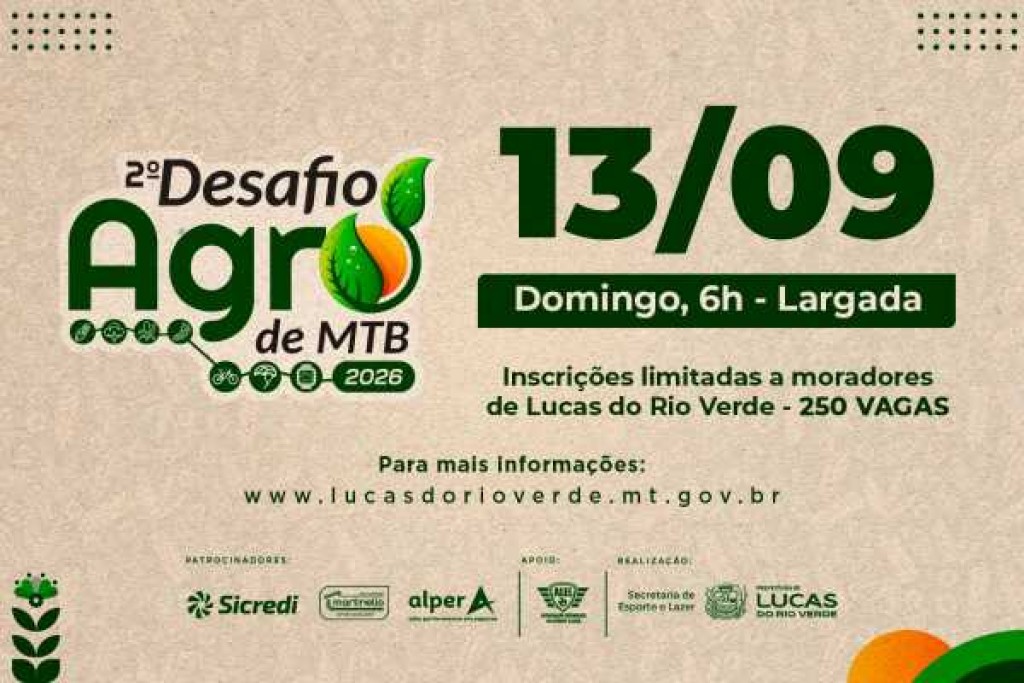 MTB: Prova do Sorgo abre inscrições no dia 12 de agosto