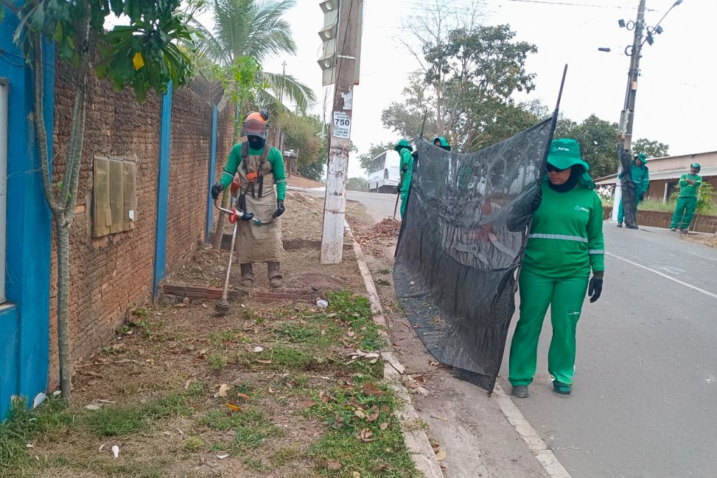 Jardim União, Canelas e Vitória Régia recebem serviços de zeladoria e mobilidade do VG em Ação nesta quarta-feira (5)