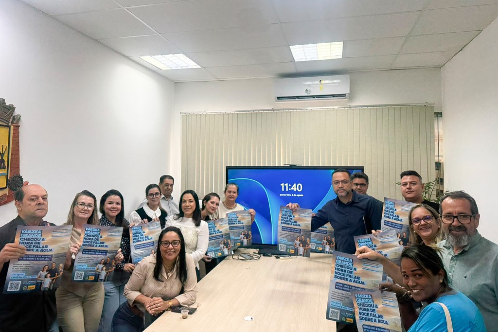 Prefeitura mobiliza toda a cidade e convida população para audiência que vai definir o futuro do saneamento em Várzea Grande