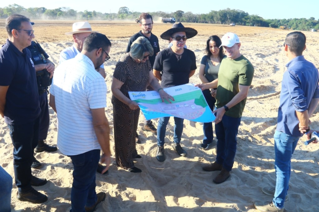 Festeja Sinop: Prefeitura realiza visita técnica à Praia do Cortado para planejamento do evento