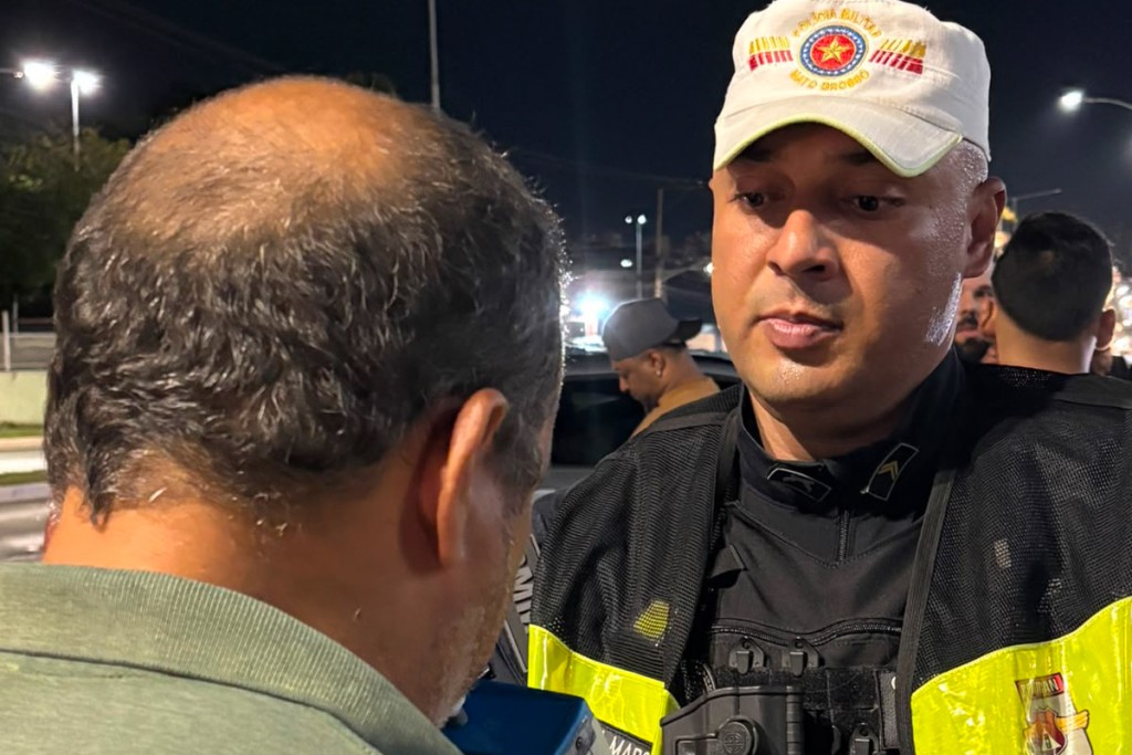 Lei Seca prende oito e remove 38 veículos durante fiscalização na Avenida da FEB, em Várzea Grande
