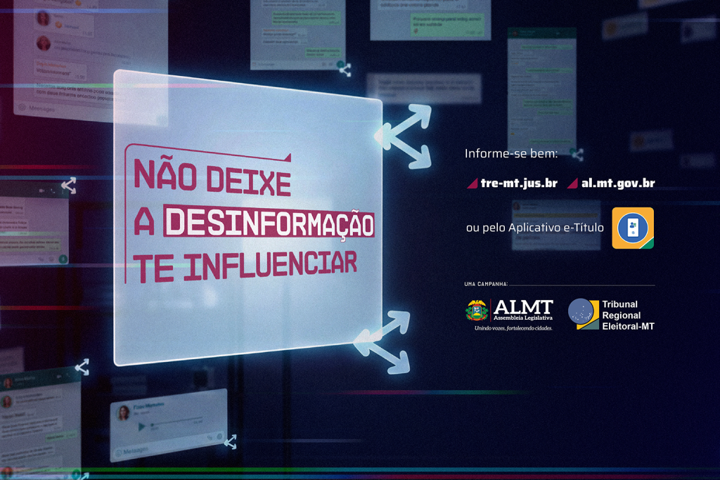 ALMT e TRE lançam campanha para combater desinformação nas eleições de 2026