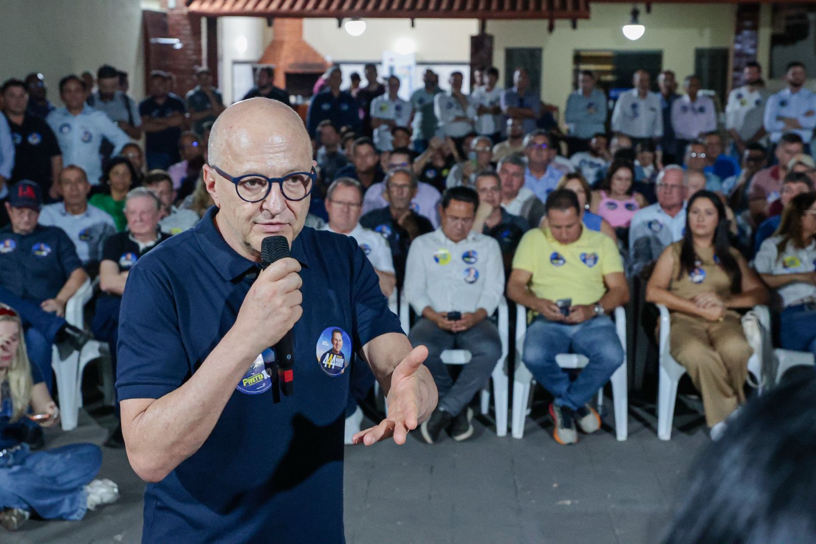 Na rota da reeleição, Pivetta reúne apoio de mais de 130 prefeitos em Mato Grosso