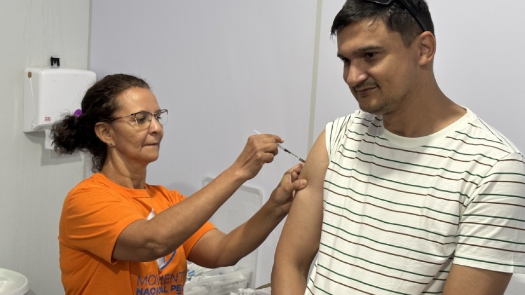 Prefeitura de Sinop aplica mais de 1,7 mil doses durante Dia "D" de Multivacinação