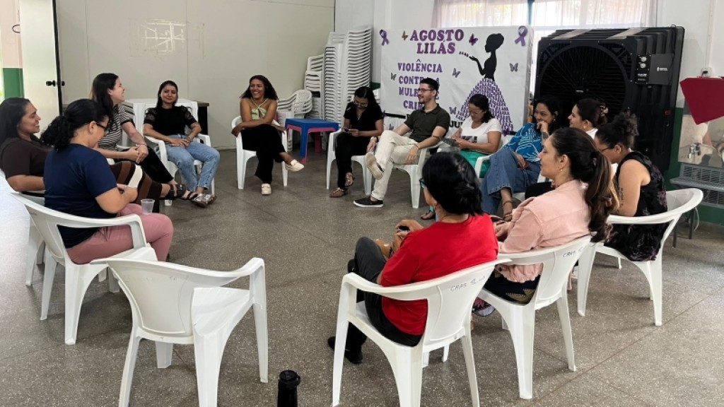 Prefeitura de Sinop promove roda de conversa sobre controle emocional com servidores do CRAS Paulista