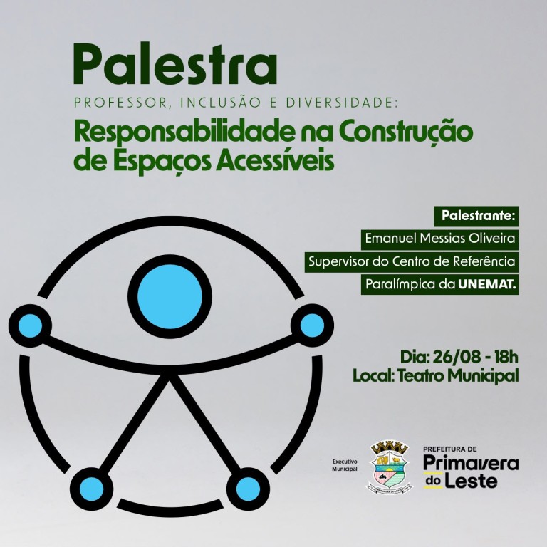 Primavera do Leste promove palestra sobre inclusão e diversidade para profissionais da educação