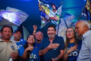 Dr. João relembra defesa aos pescadores e investimentos na Saúde e Cultura em lançamento de campanha em Santo Antônio