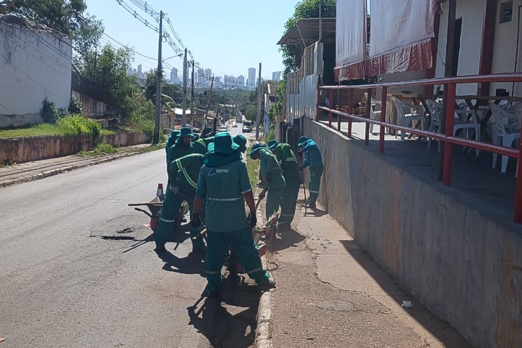 Santa Luzia, Jardim Eldorado e Asa Bela recebem serviços de zeladoria e mobilidade nesta quinta-feira (27)
