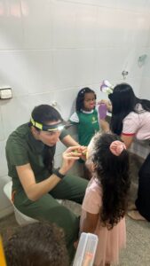 Beabá do Sorriso leva kits e cuidados com a saúde bucal para oito escolas municipais de Cuiabá