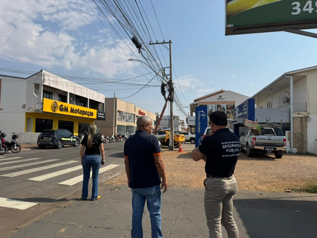 Primavera do Leste inicia mutirão para retirada de fios inutilizados e reforça segurança nas ruas